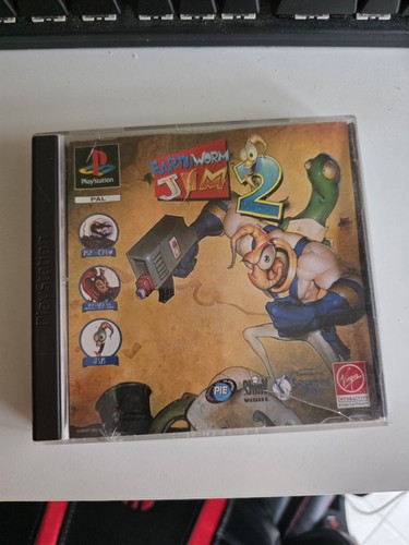 Earthworm jim playstation 1 - earthworm,