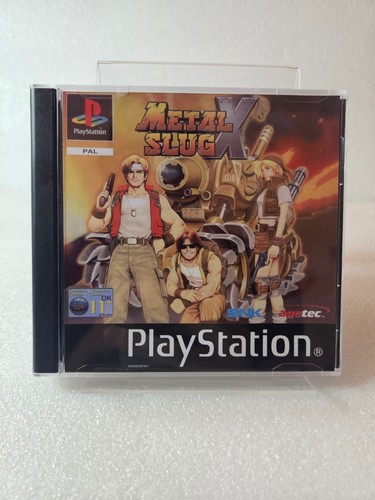 Metal slug playstation 1 - x, ·